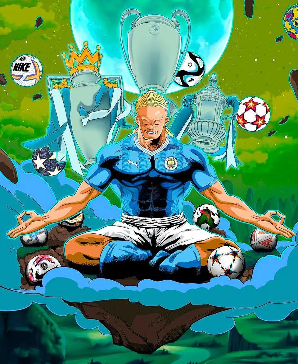  哈兰德迎来五赛季高光表现，湖人球迷沸腾！